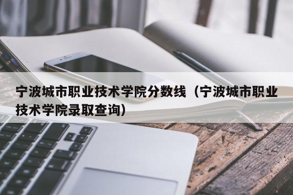 宁波城市职业技术学院分数线（宁波城市职业技术学院录取查询）