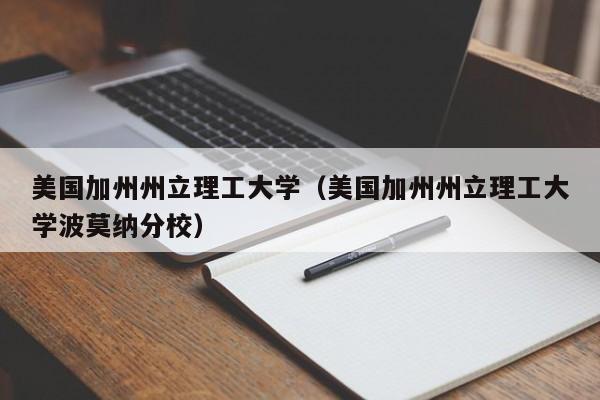 美国加州州立理工大学（美国加州州立理工大学波莫纳分校）