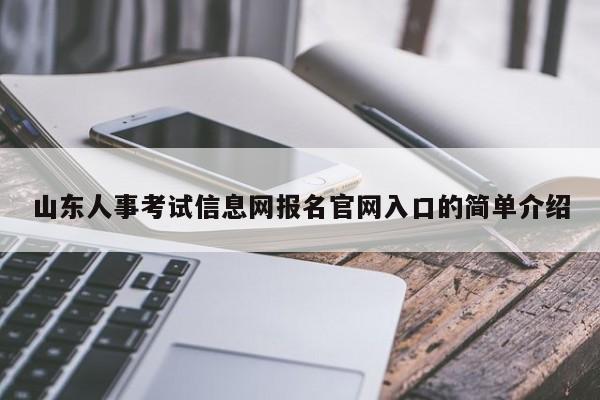 山东人事考试信息网报名官网入口的简单介绍